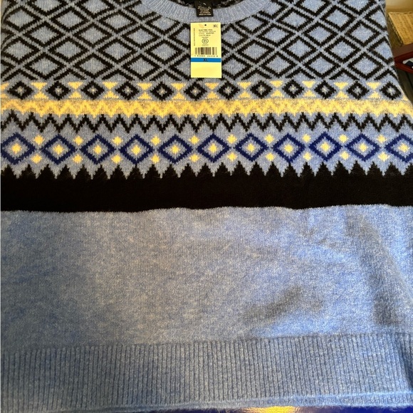 Karen Kane - Jacquard Sweater Size XL NWT - Picture 7 of 10